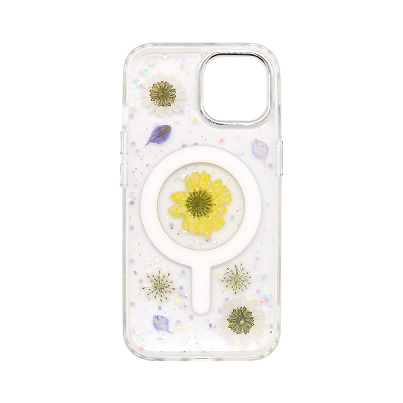 Wisecase iPhone 15 Moda Print Daisy