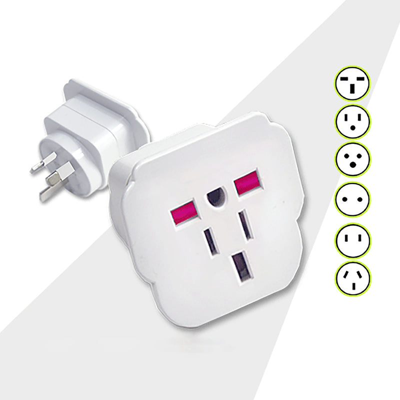 Sansai Universal Travel Adaptor White