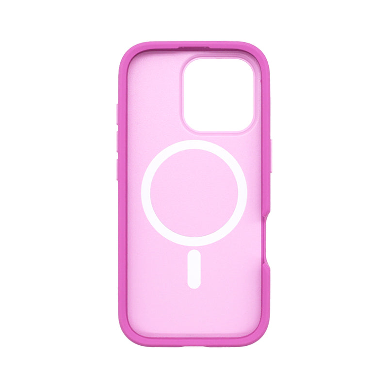 Wisecase iPhone 16 Pro Bulwark Case with Magsafe Pink