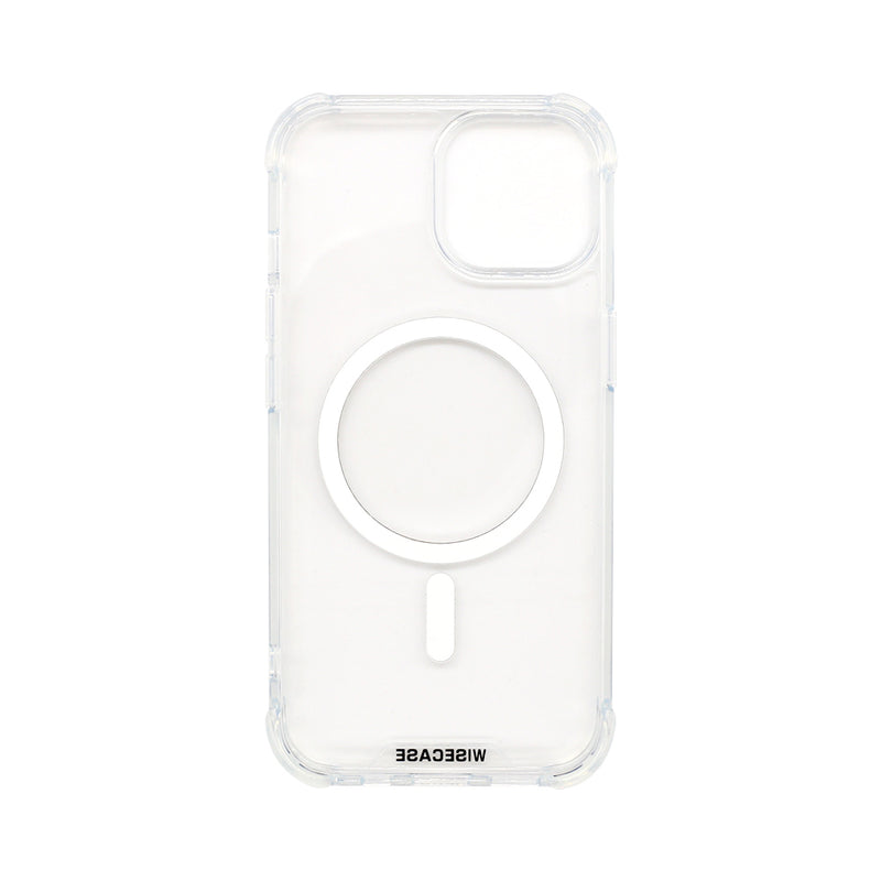 Wisecase iPhone 15 Tough Gel Magsafe Clear