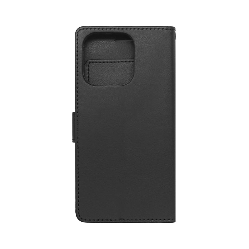 Wisecase iPhone 16 Pro Pocket Diary Wallet - Black