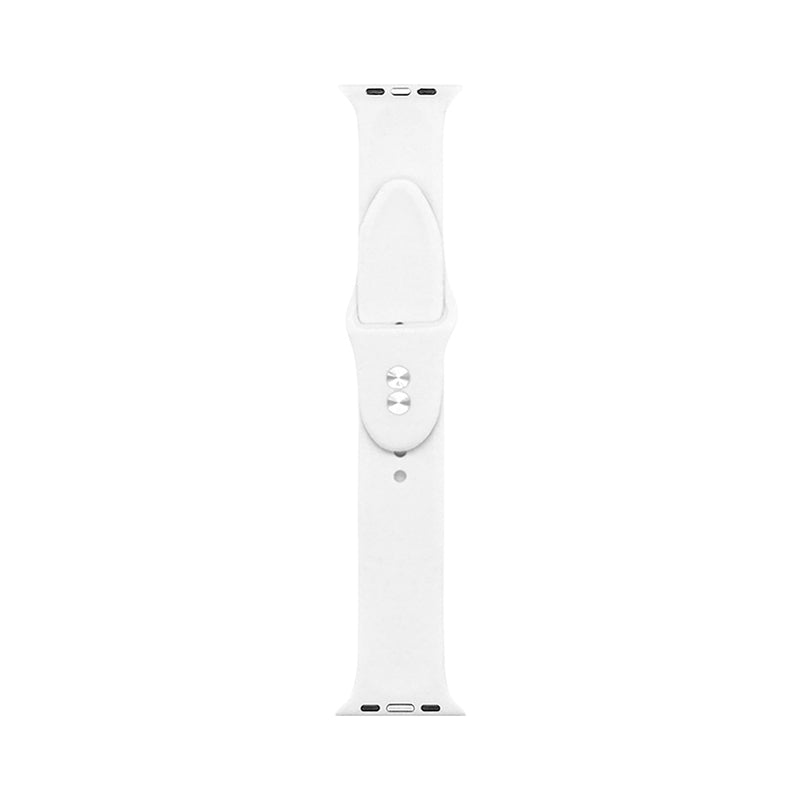 Machino MC-WS16 Apple Watch Premium Silicone Band 42/44/45/49/46MM White