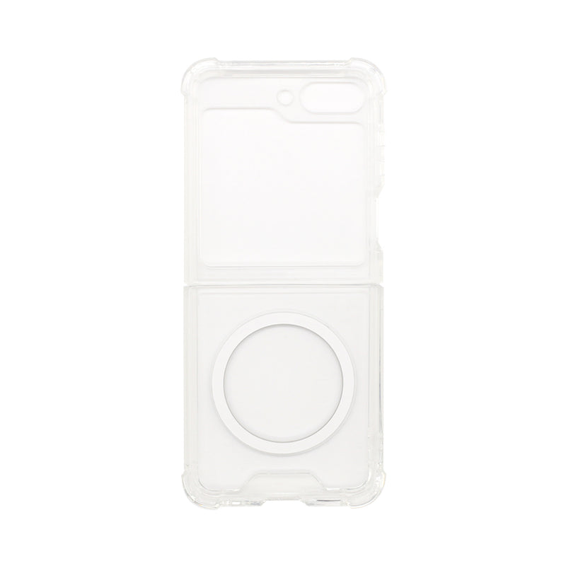 Wisecase Samsung Galaxy Z Flip 5 Tough Gel Magsafe Clear