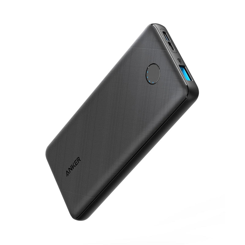 Anker Powercore Slim 10,000mAh High Speed PowerIQ Power Bank - Black