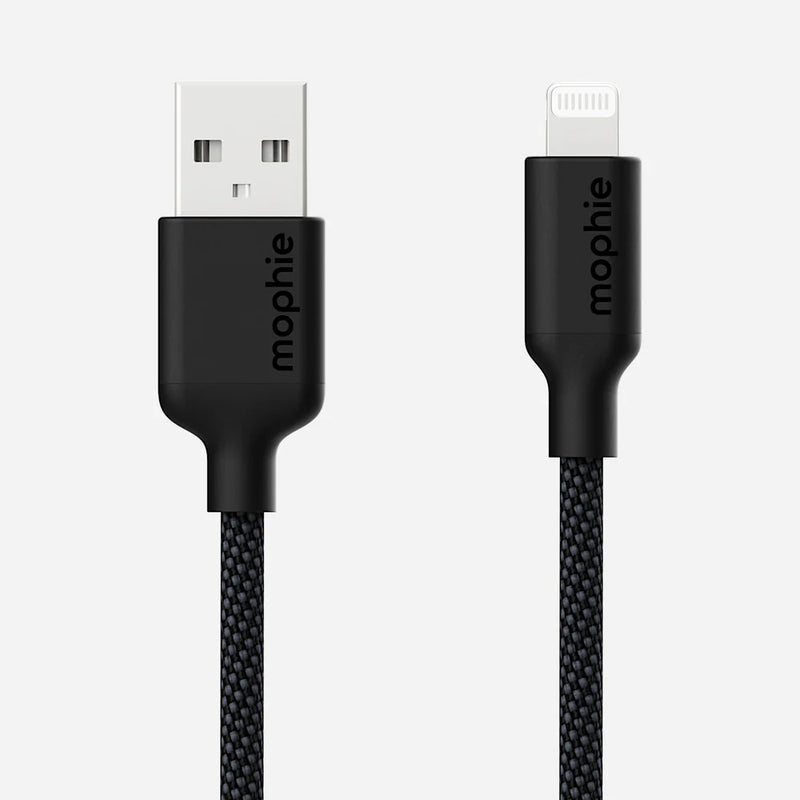 Mophie Essentials USB-A to Lightning Cable -1m Black