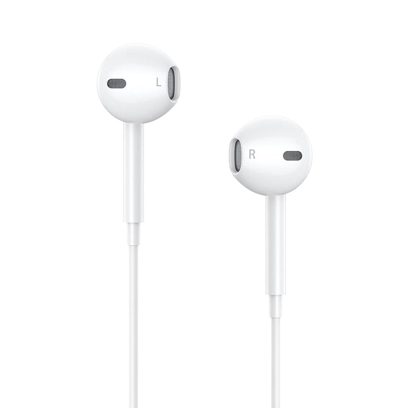 Melaudi Wired Earphones With 3.5mm AUX Connector White