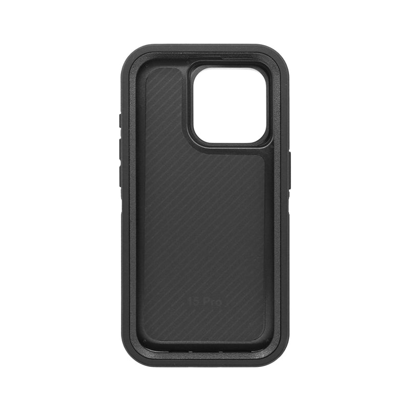 Wisecase iPhone 15 Pro Toughbox Black+Black