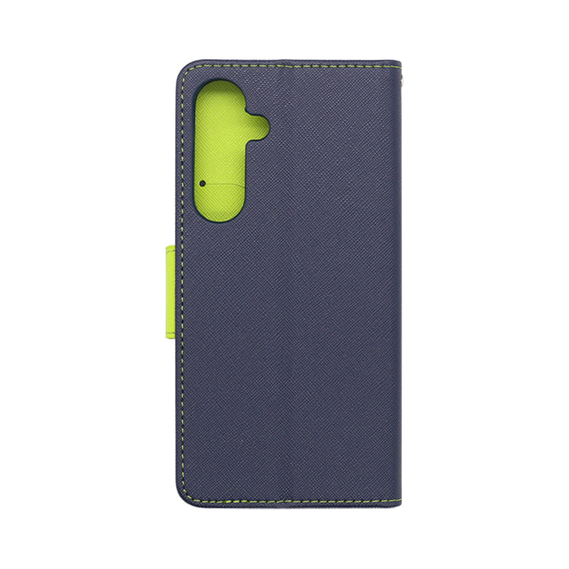 Wisecase Samsung Galaxy S24FE MERC Wallet - Dark Blue+Green