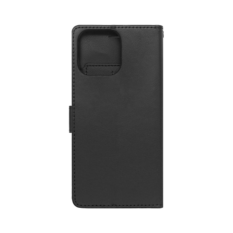 Wisecase iPhone 16 Pro Max Pocket Diary Wallet - Black