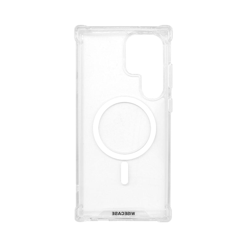 Wisecase Samsung Galaxy S23Ultra Tough Gel Magsafe Clear