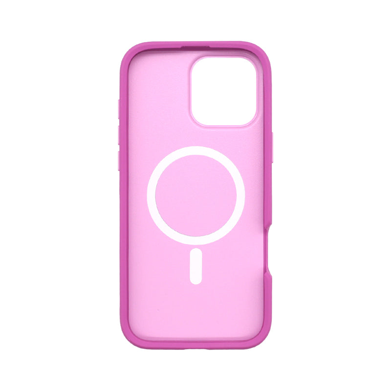 Wisecase iPhone 16 Pro Max Bulwark Case with Magsafe Pink