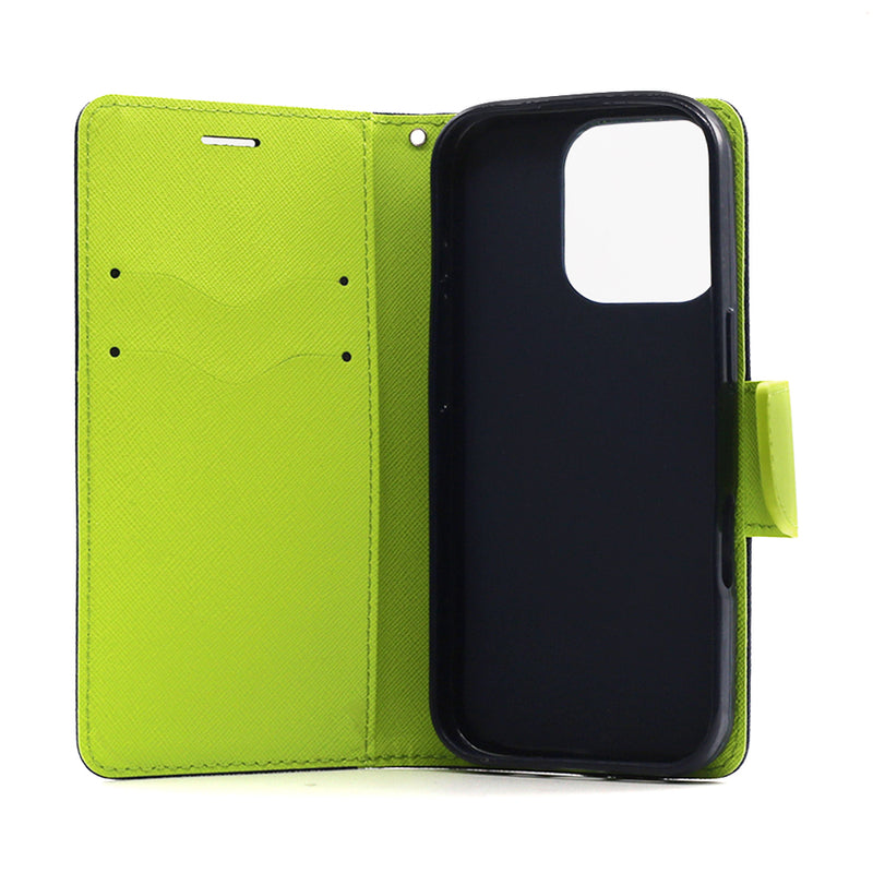 Wisecase iPhone 16 Pro MERC Wallet Dark Blue+Green