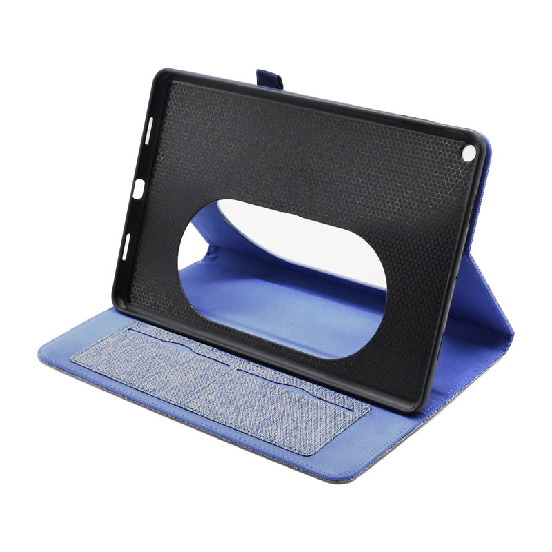 Wisecase Google Pixel Tablet MERC Folio Canvas Series Blue