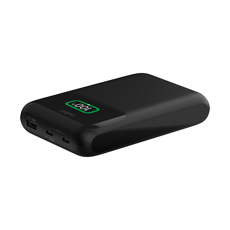 Belkin Boostcharge 65W Pro 3-port Laptop Power Bank 20K-Black