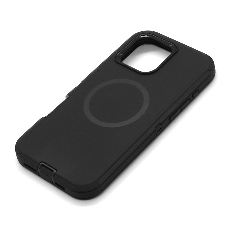 Wisecase iPhone 16 Pro Max Guardian with Magsafe Black+Black