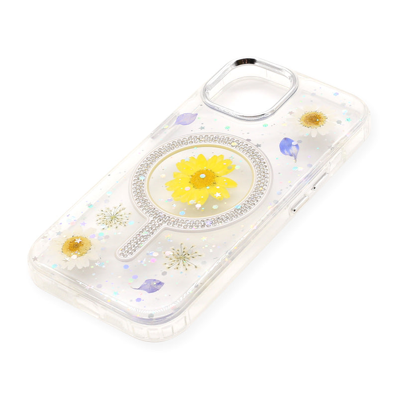 Wisecase iPhone 15 Moda Print Daisy