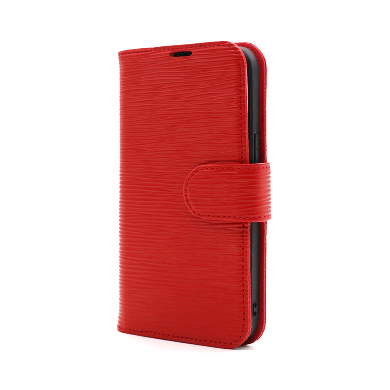 Wisecase iPhone 15 Pro Max Deluxe Wallet Folio Red