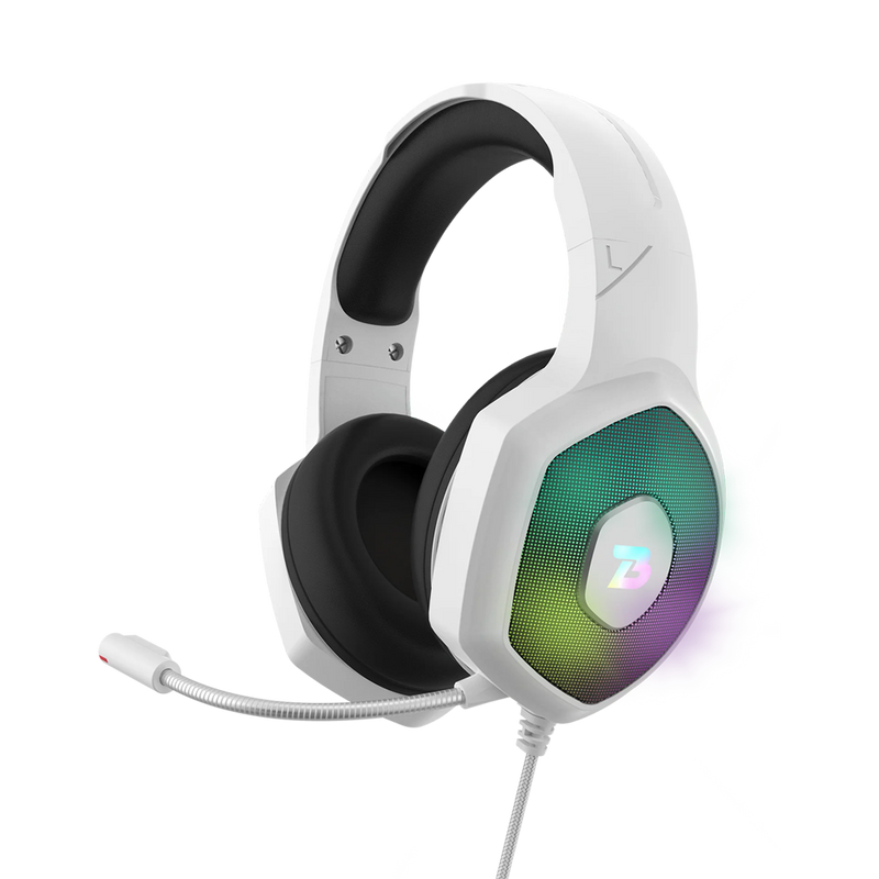 Sonicb Heroic Wired Gaming Headset White