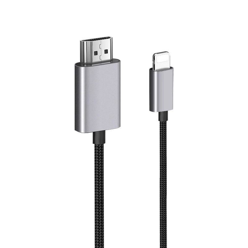 Doormoon Lightning TO HDMI Cable Black