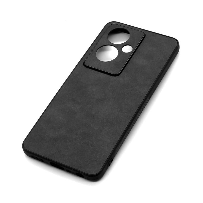Wisecase OPPO A79 5G PU Protective Cover Black