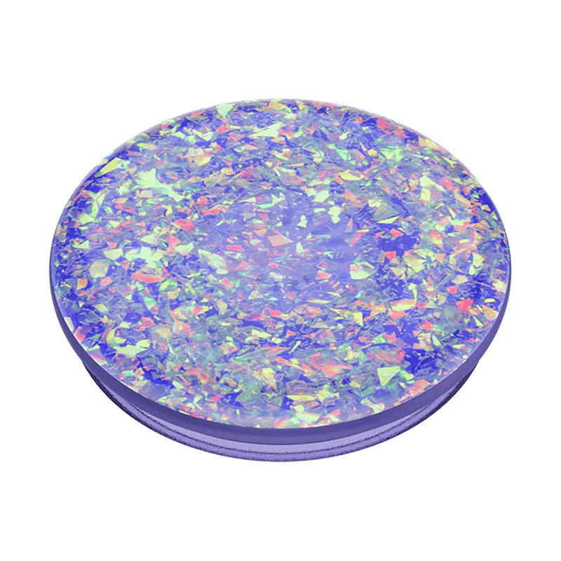 PopSockets Universal PopGrip Iridescent Confetti Ice Purple