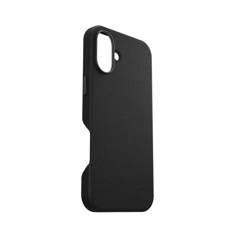 OtterBox Symmetry Cactus Leather Case For iPhone 16 Plus - Noir Ash