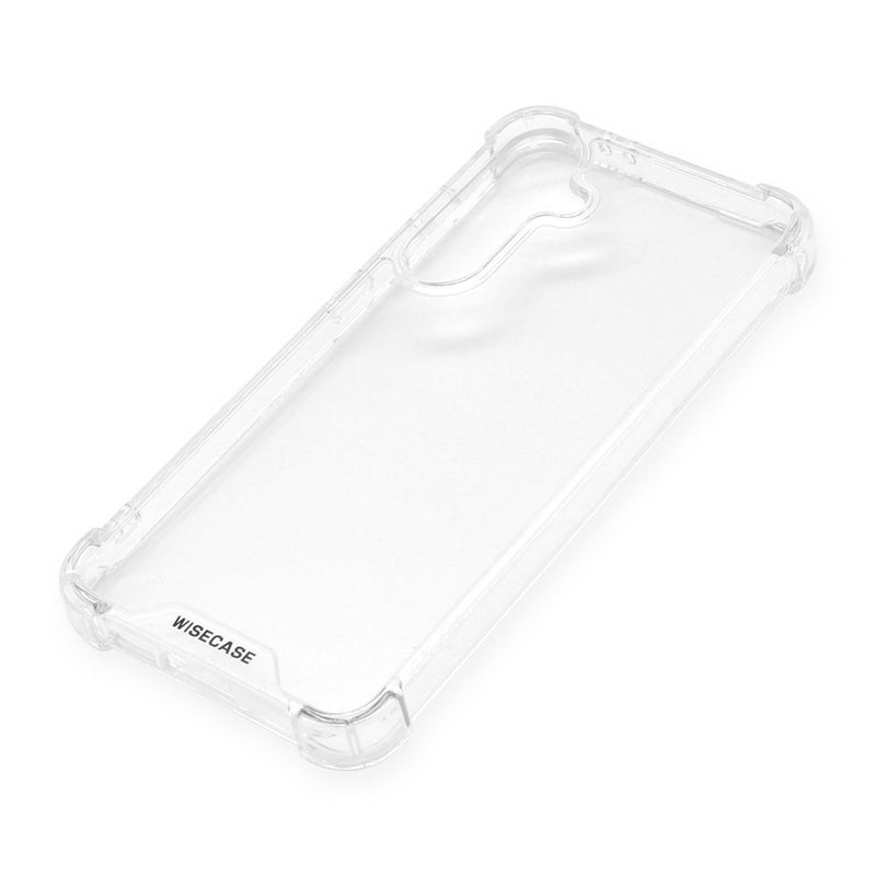 Wisecase Sam Galaxy S24FE Tough Gel Case - Clear