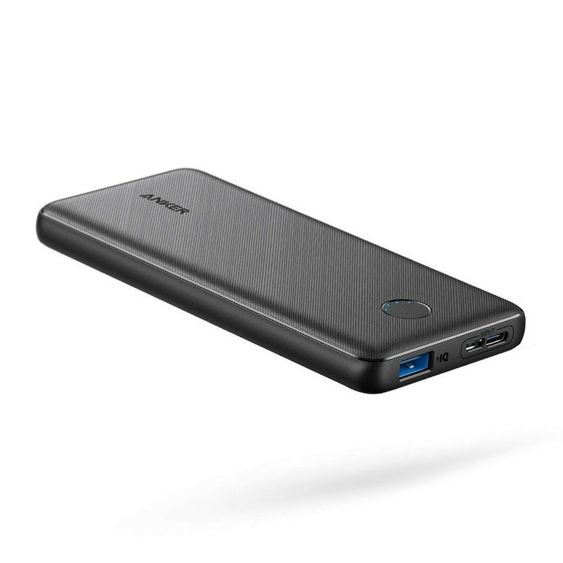 Anker Powercore Slim 10,000mAh High Speed PowerIQ Power Bank - Black