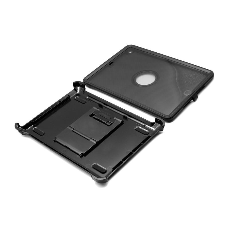 Wisecase iPad 10.2 (2019/20/21)Guardian Case With Holder and Built-In Screen Protector Black