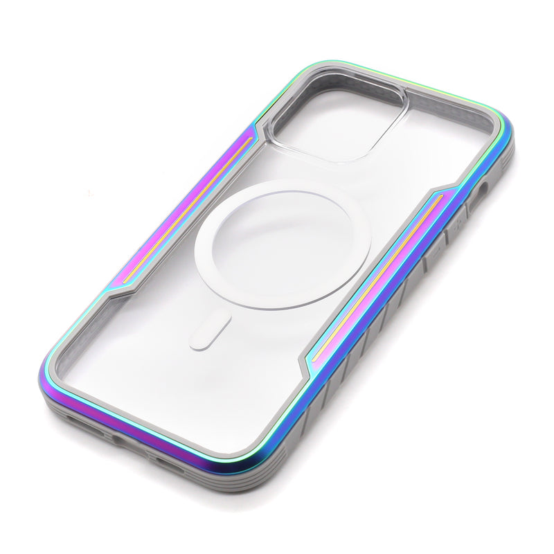 Wisecse iPhone 15 Pro Max One Shield Magsafe Iridescent