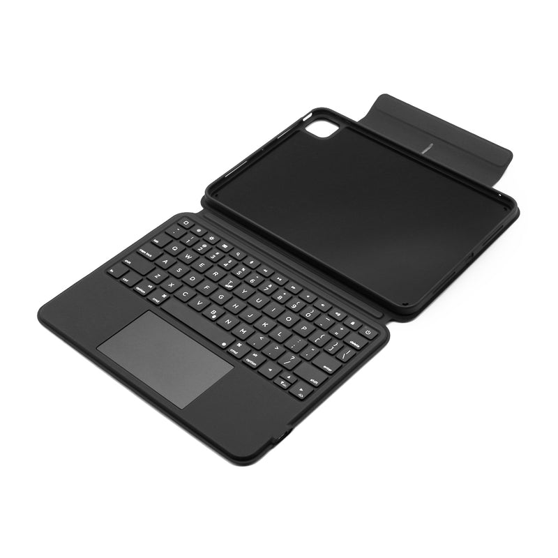 Wisecase iPad Pro 11 2024 Integrated Wireless Keyboard Case M8801 Black