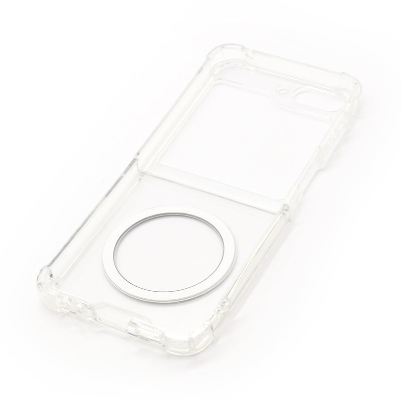 Wisecase Samsung Galaxy Z Flip 5 Tough Gel Magsafe Clear