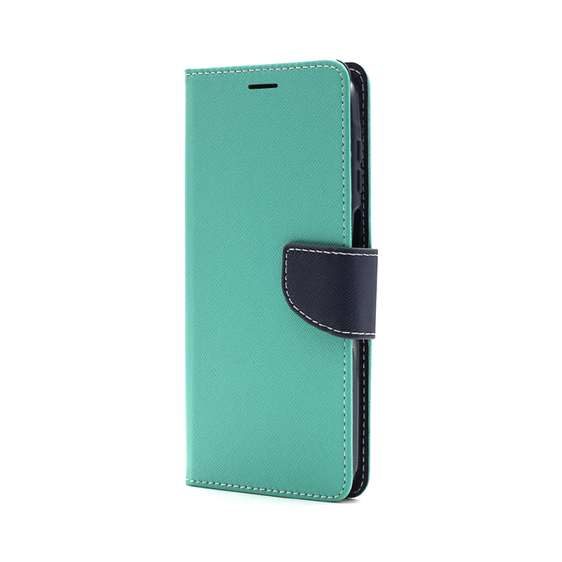 Wisecase Samsung Galaxy A16 5G MERC Wallet --Cyan+Dark Blue