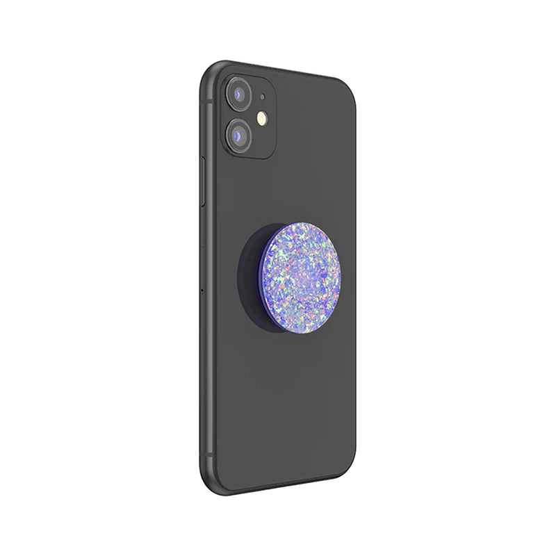 PopSockets Universal PopGrip Iridescent Confetti Ice Purple