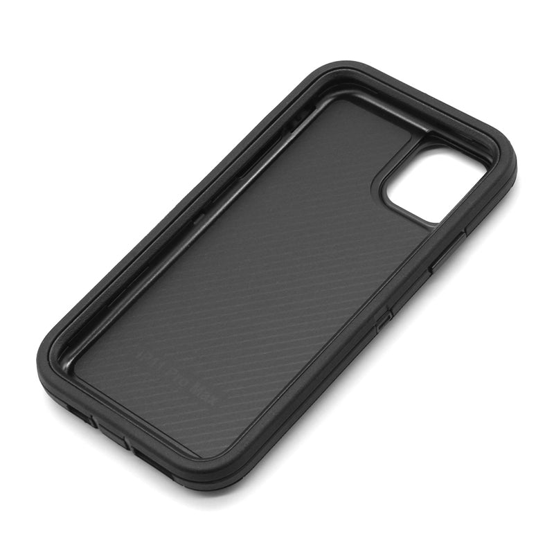 Wisecase iPhone 11 Pro Max Bulwark Pro Black+Black