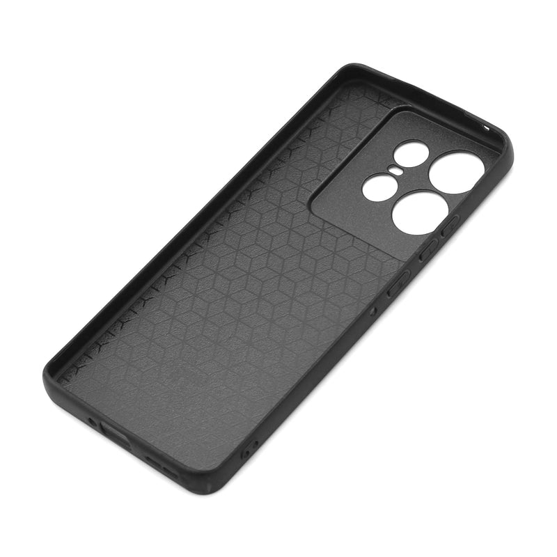 Wisecase Motorola Edge 50 Pro PU Protective Cover Black