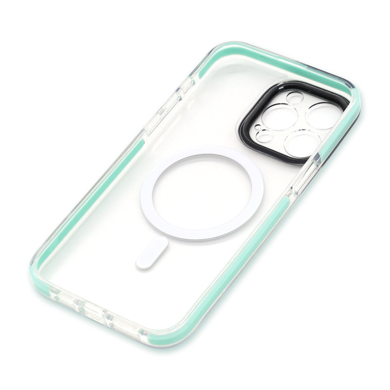 Wisecase iPhone 15 Pro Max Impact Magsafe Cyan