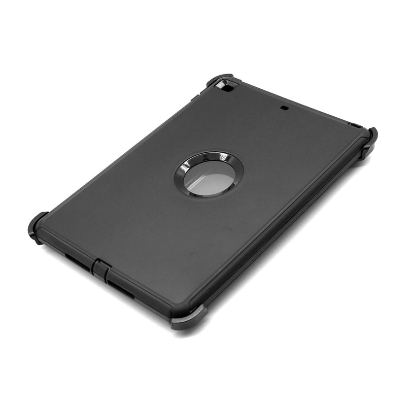 Wisecase iPad 10.2 (2019/20/21)Guardian Case With Holder and Built-In Screen Protector Black