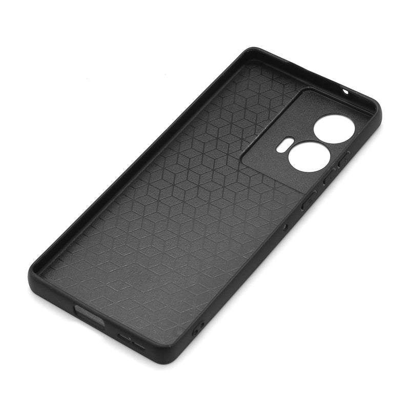 Wisecase Motorola Edge 50 Fusion PU Protective Cover Black