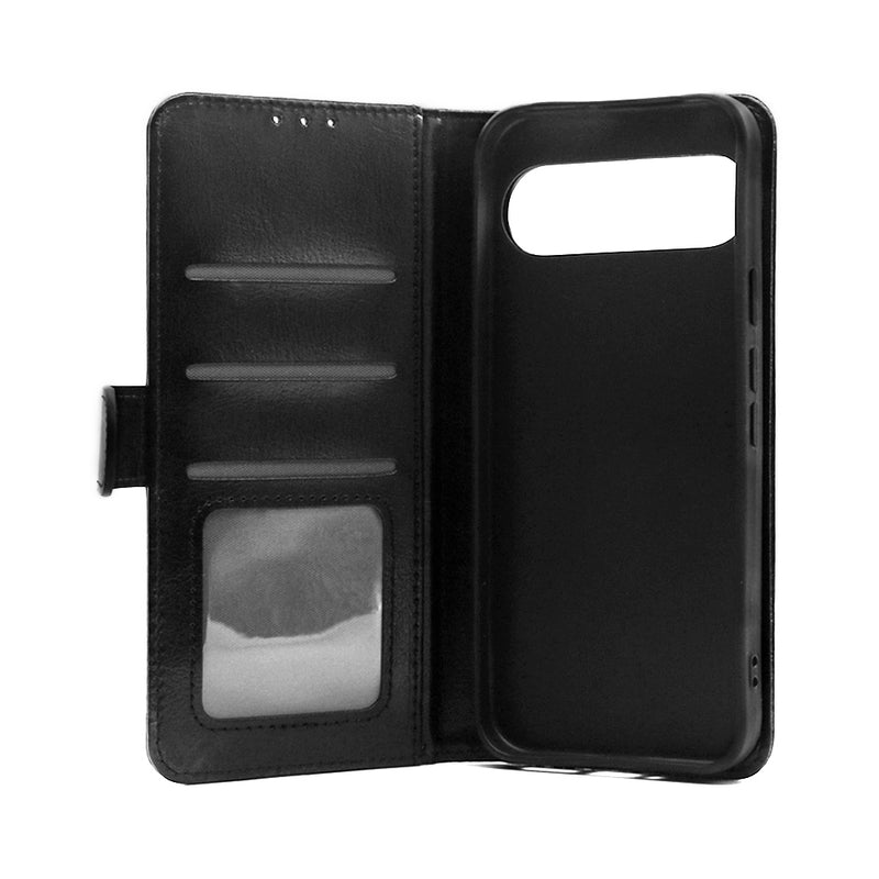 Wisecase Google Pixel 9/9Pro Wallet PU Case Black