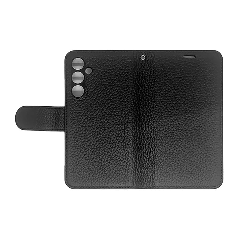 Wisecase Samsung Galaxy S24+ Deluxe Wallet Folio Black