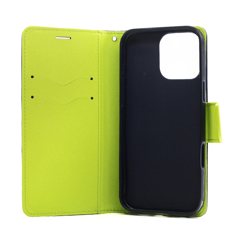 Wisecase iPhone 16 Pro Max MERC Wallet Dark Blue+ Green