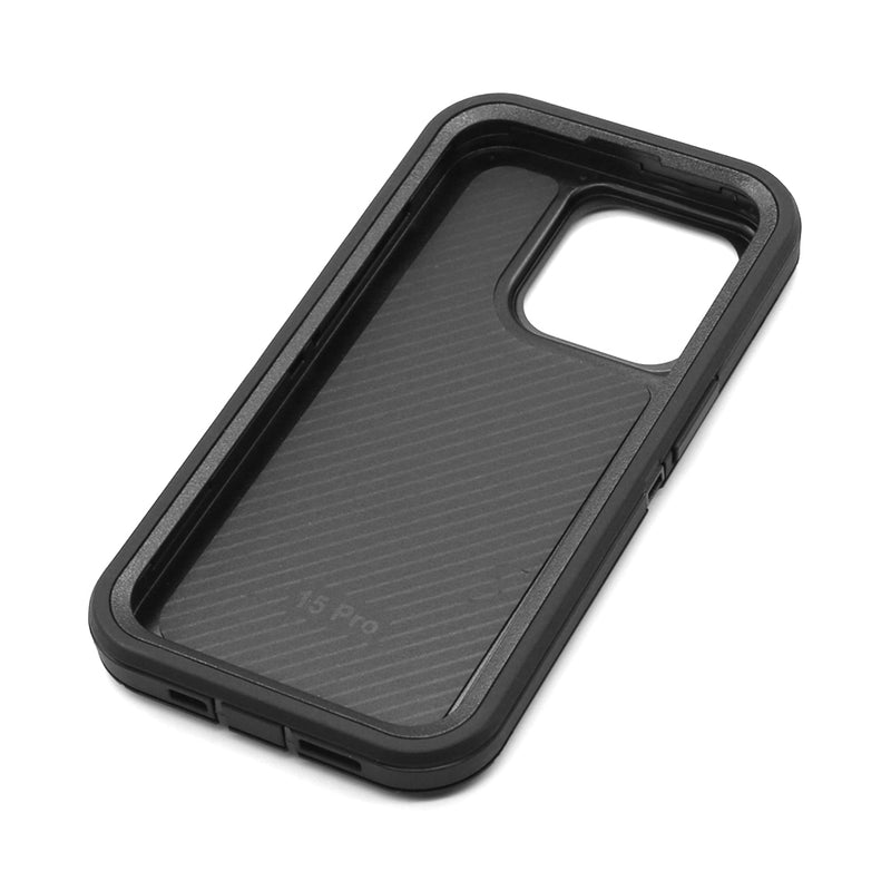 Wisecase iPhone 15 Pro Toughbox Black+Black