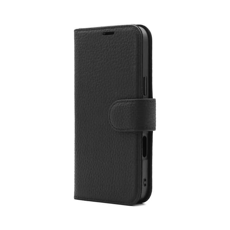 Wisecase iPhone 16 Pro Max Deluxe Wallet Folio Black