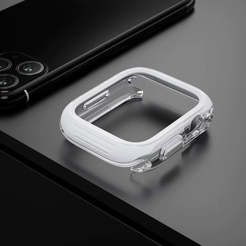 Wisecase Apple Watch Series 7/8/9 45mm Rim Case White