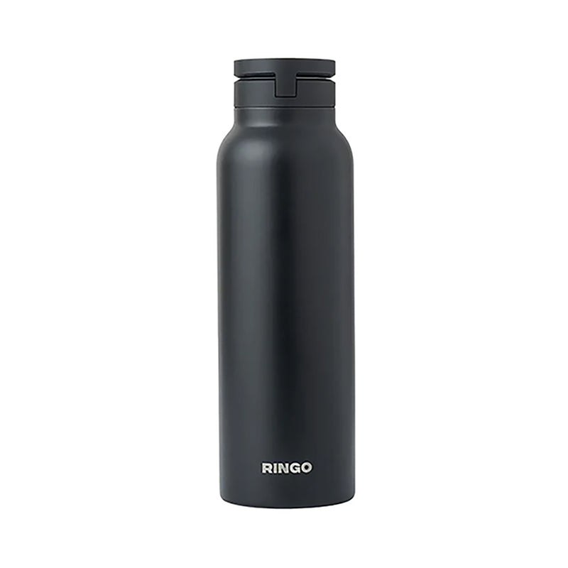 Ringo All-in-One Water Bottle with Magnetic Phone Mount - Black 950ml (32oz)