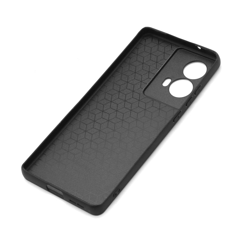 Wisecase Moto G85 PU Protective Cover Black