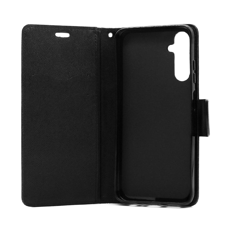 Wisecase Sam Galaxy A05S MERC Wallet --Black+Black