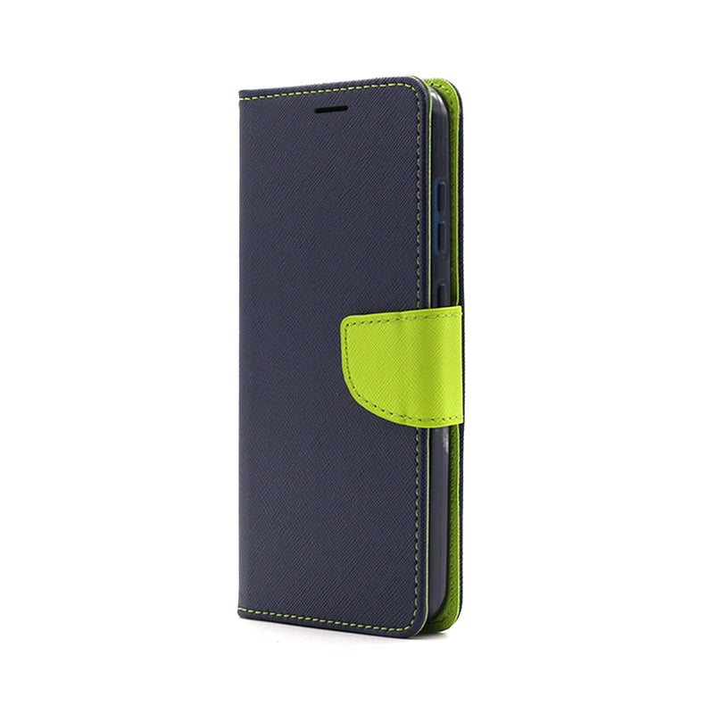 Wisecase Samsung Galaxy S24FE MERC Wallet - Dark Blue+Green