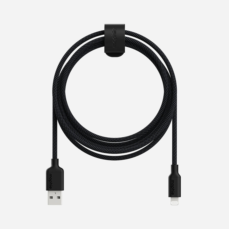 Mophie Essentials USB-A to Lightning Cable -1m Black